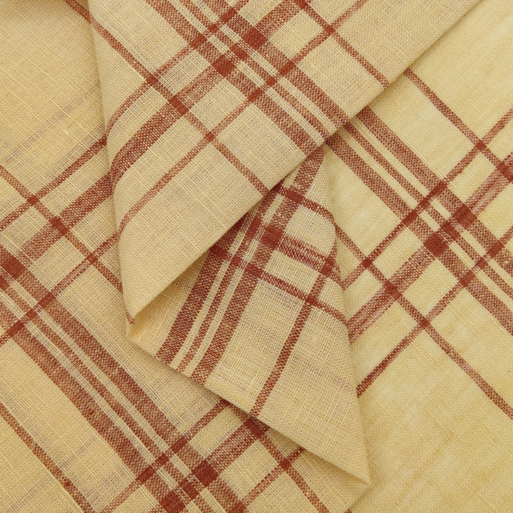Yarn-dyed Linen Fabric For Skirts In Spring and Summer for Skirts, Shirts and Dresses
